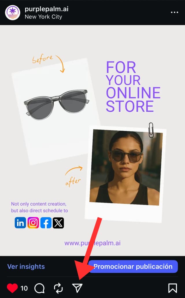Instagram Pasos Crear Carousel 3